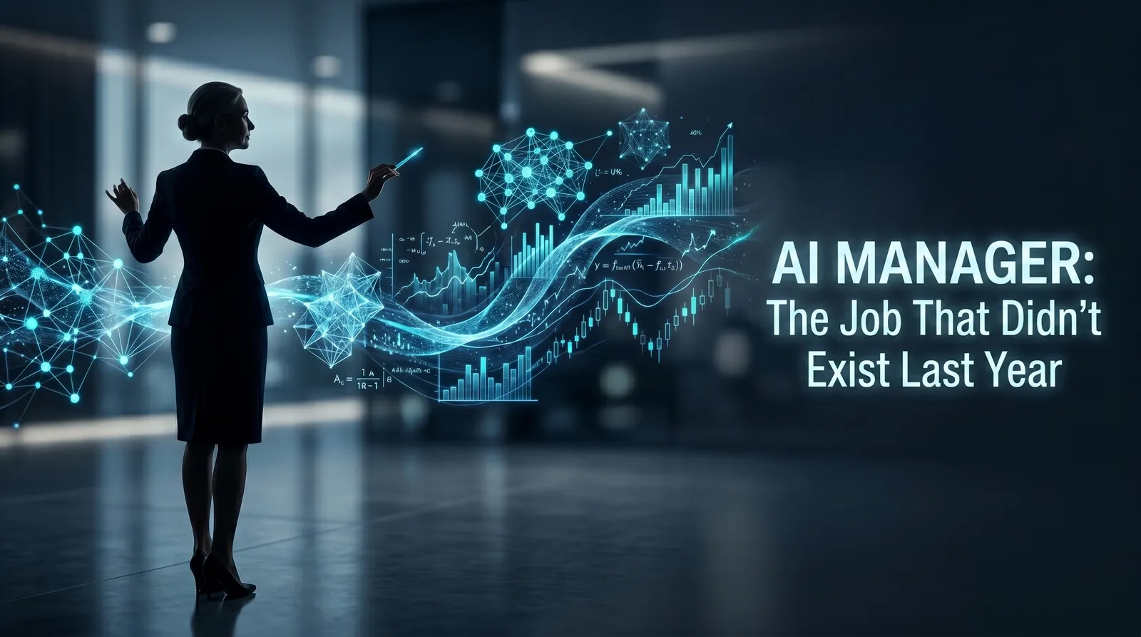 Professional manager overseeing AI governance and workflow automation in modern finance and accounting operations